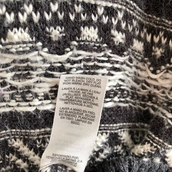 Garage Comfy Stretch Knit Stripe Scoop Neck Long Sleeve Mini Dress Grey - Picture 12 of 13